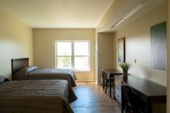 Double room for clients who are enrolled in residential treatment.