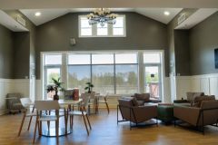 Upstairs lounge area for residents of our residential facility.