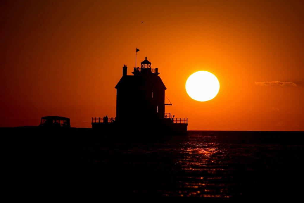 Opioids_Addiction_Lorain The Lorain Lighthouse on Lake Erie
