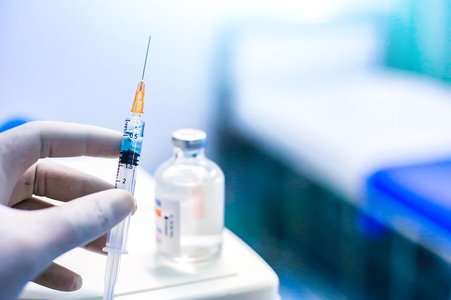 Medical Hand Glove Blue Molding Vial Vaccine Hypodermic Needle S What is Naloxone and How it Prevents Overdose